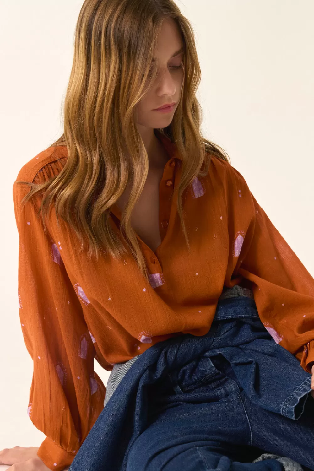 Des Petit Hauts Blouse Ema | Blouses, Chemises & Tops