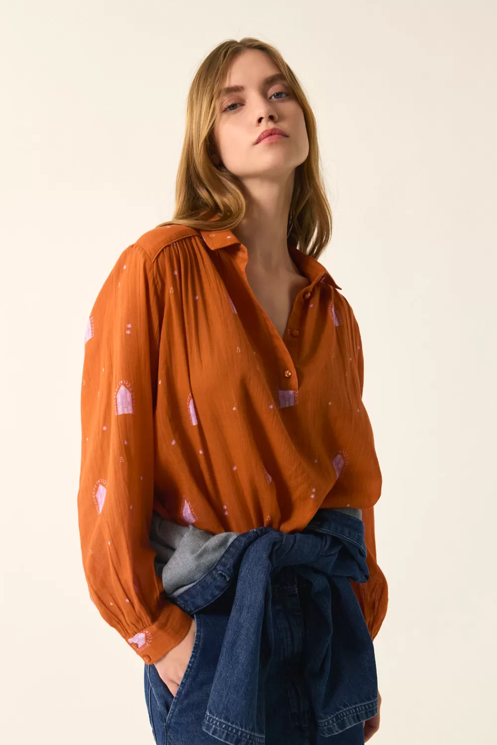 Des Petit Hauts Blouse Ema | Blouses, Chemises & Tops