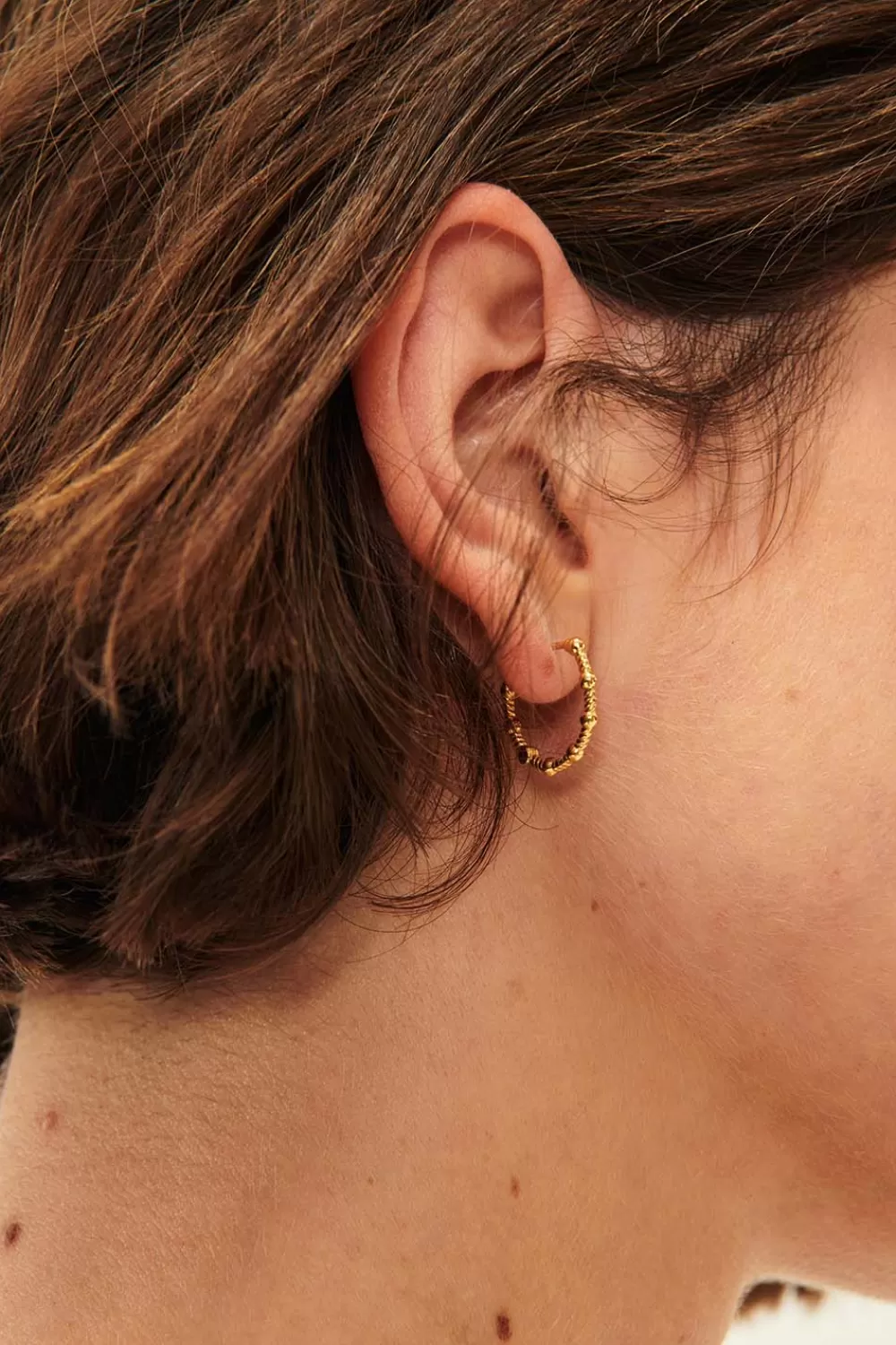Des Petit Hauts Boucles D'eilles Mini Huggie | Bijoux Feeka X Dph