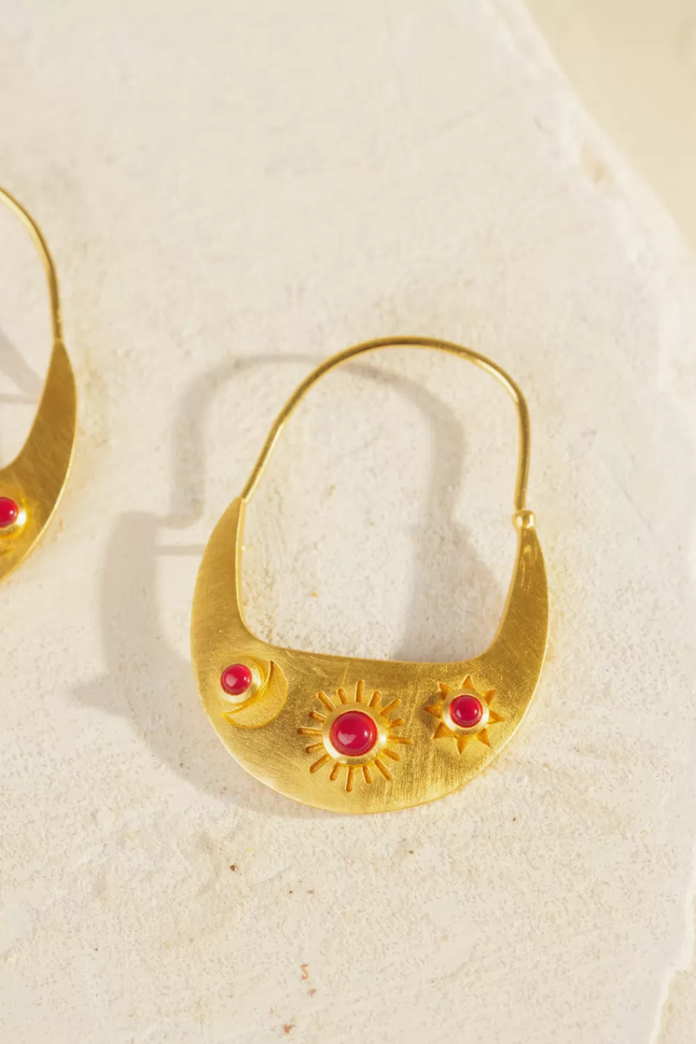 Des Petit Hauts Boucles D'Oreilles Pampa | Bijoux Feeka X Dph