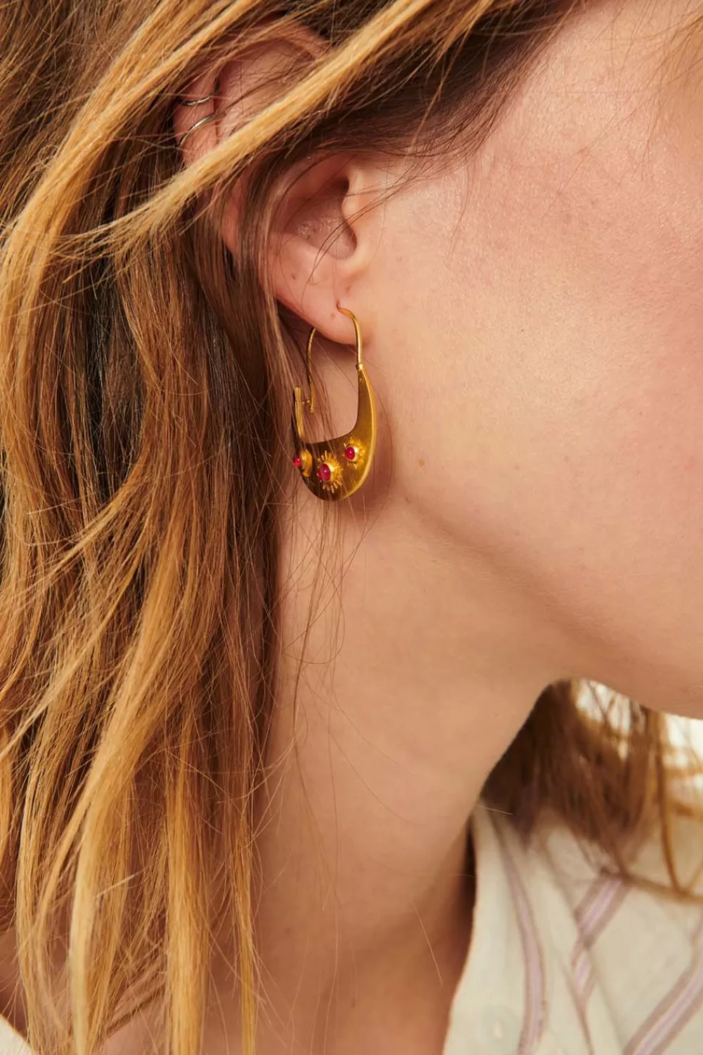 Des Petit Hauts Boucles D'Oreilles Pampa | Bijoux Feeka X Dph