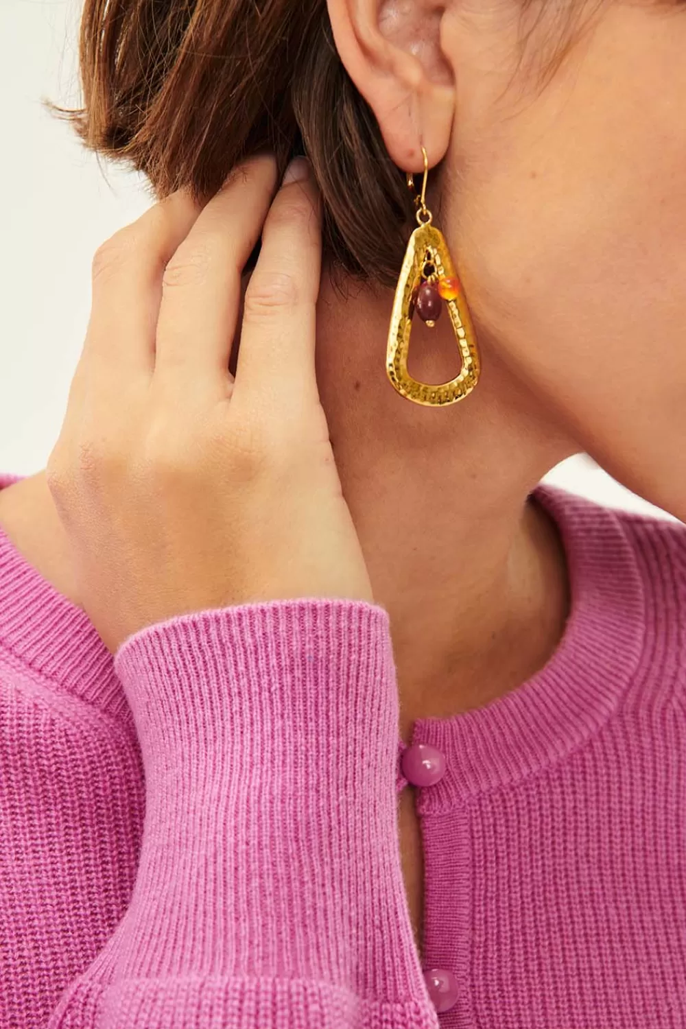 Des Petit Hauts Boucles D'Oreilles Paulin | Bijoux Feeka X Dph