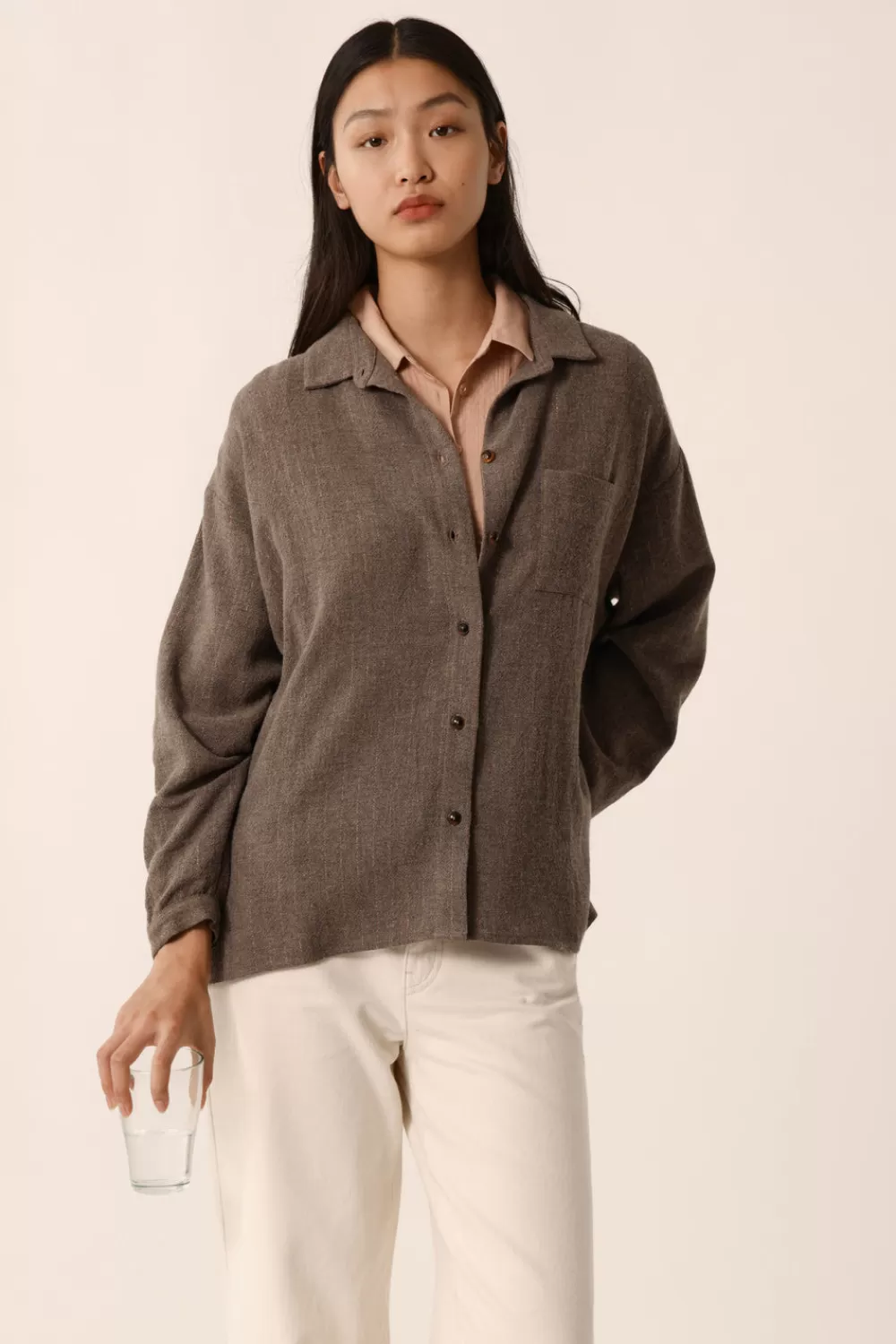 Des Petit Hauts Chemise Vanille | Blouses, Chemises & Tops