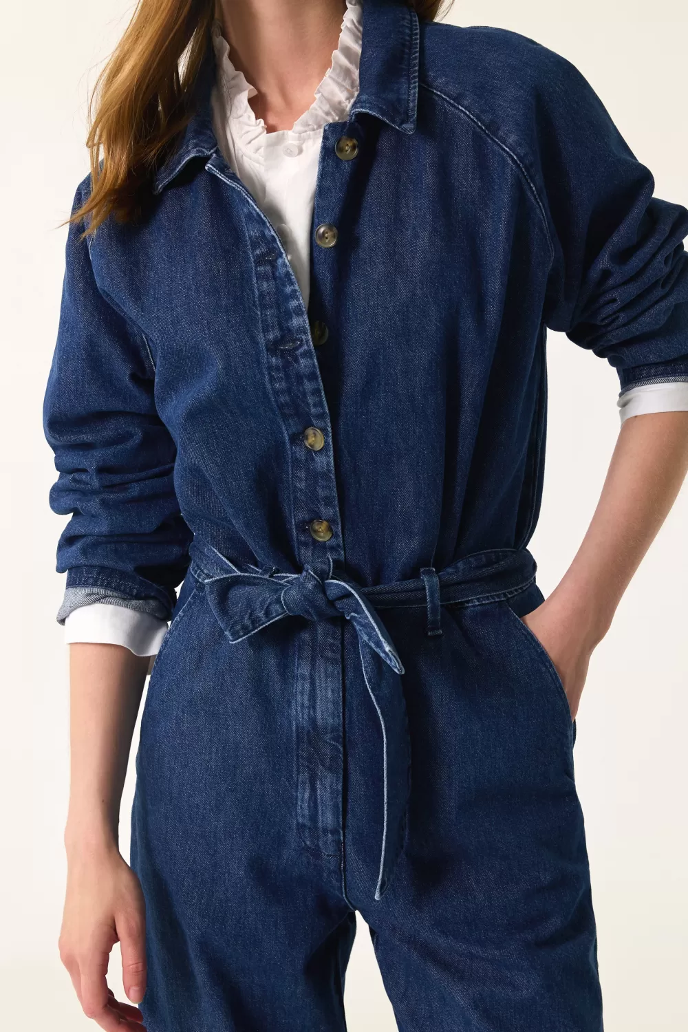 Des Petit Hauts Combi pantalon Loustik | Denim | Pantalons & Combinaisons
