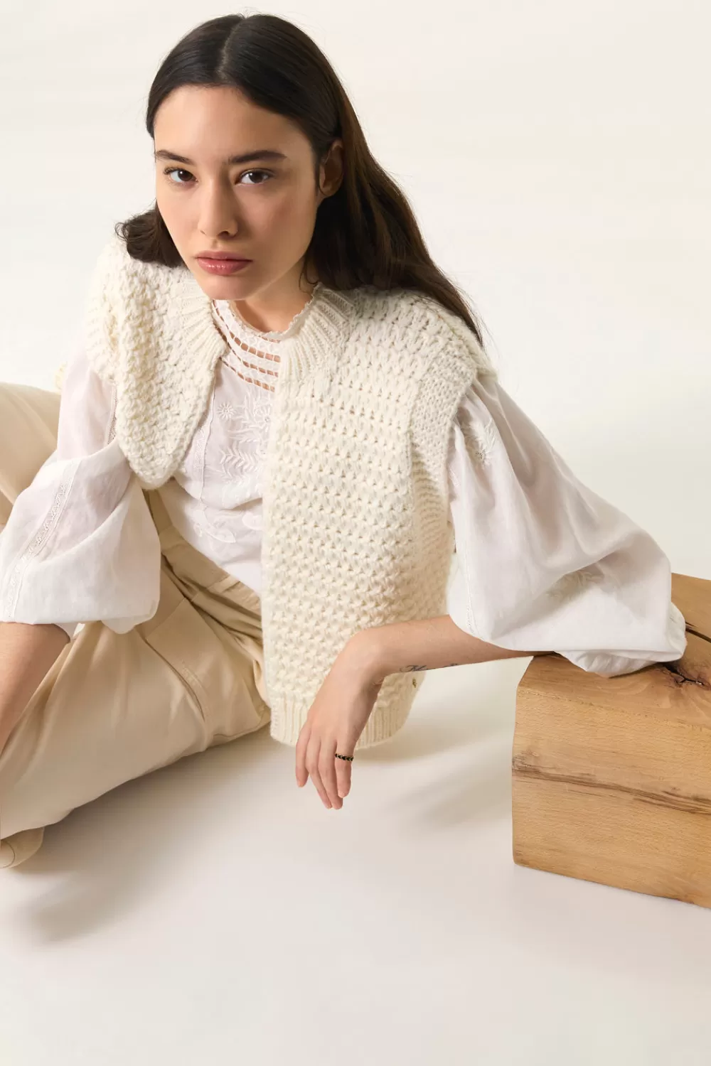Des Petit Hauts Gilet sans manches Aster | Pulls & Gilets