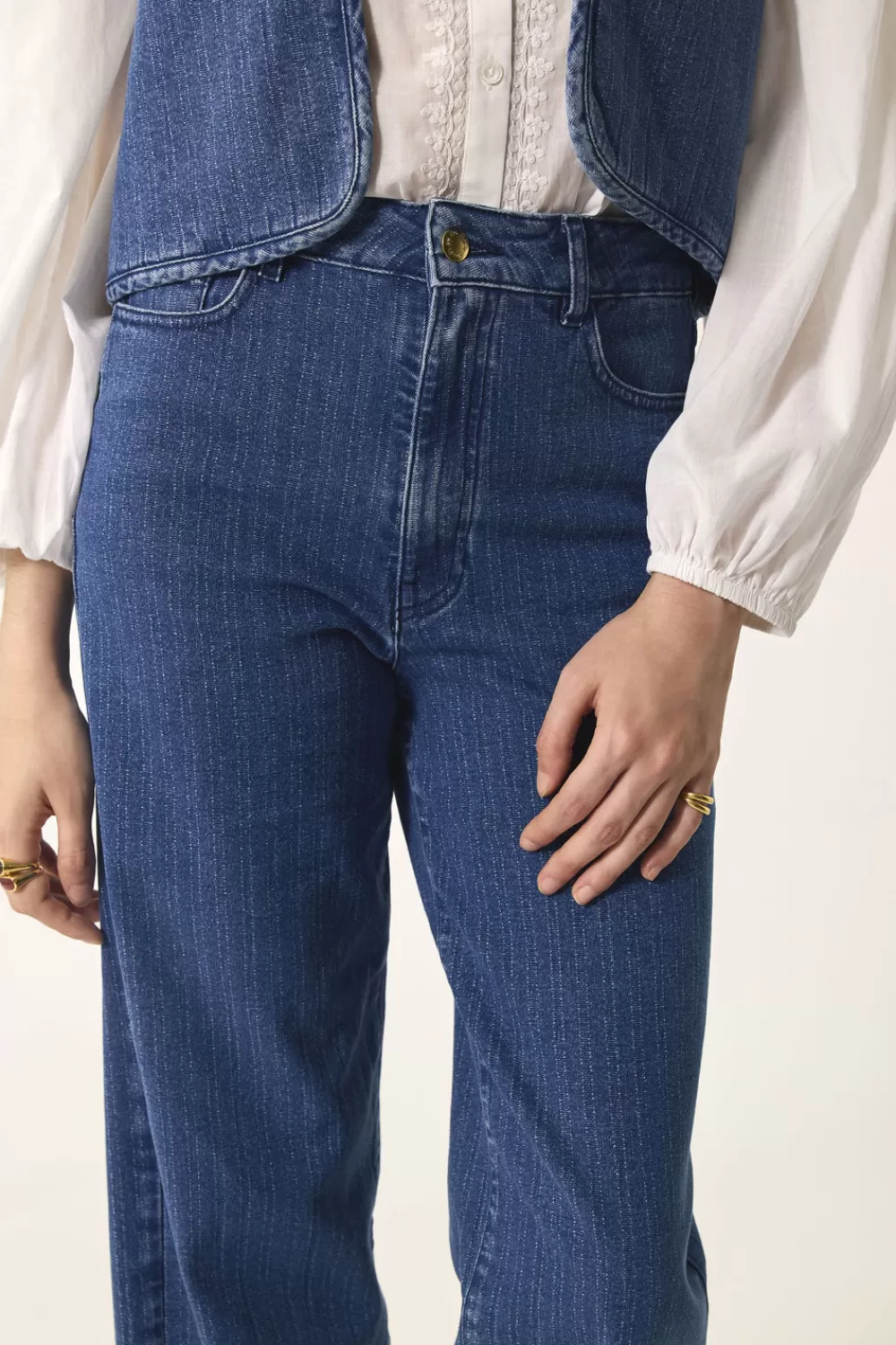 Des Petit Hauts Jean Louadi 2 | Denim | Pantalons & Combinaisons