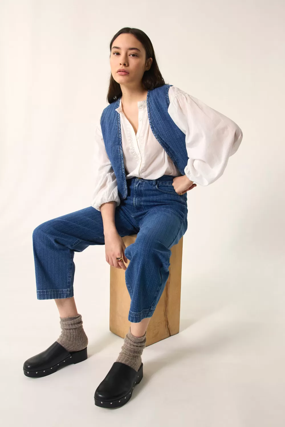 Des Petit Hauts Jean Louadi 2 | Denim | Pantalons & Combinaisons