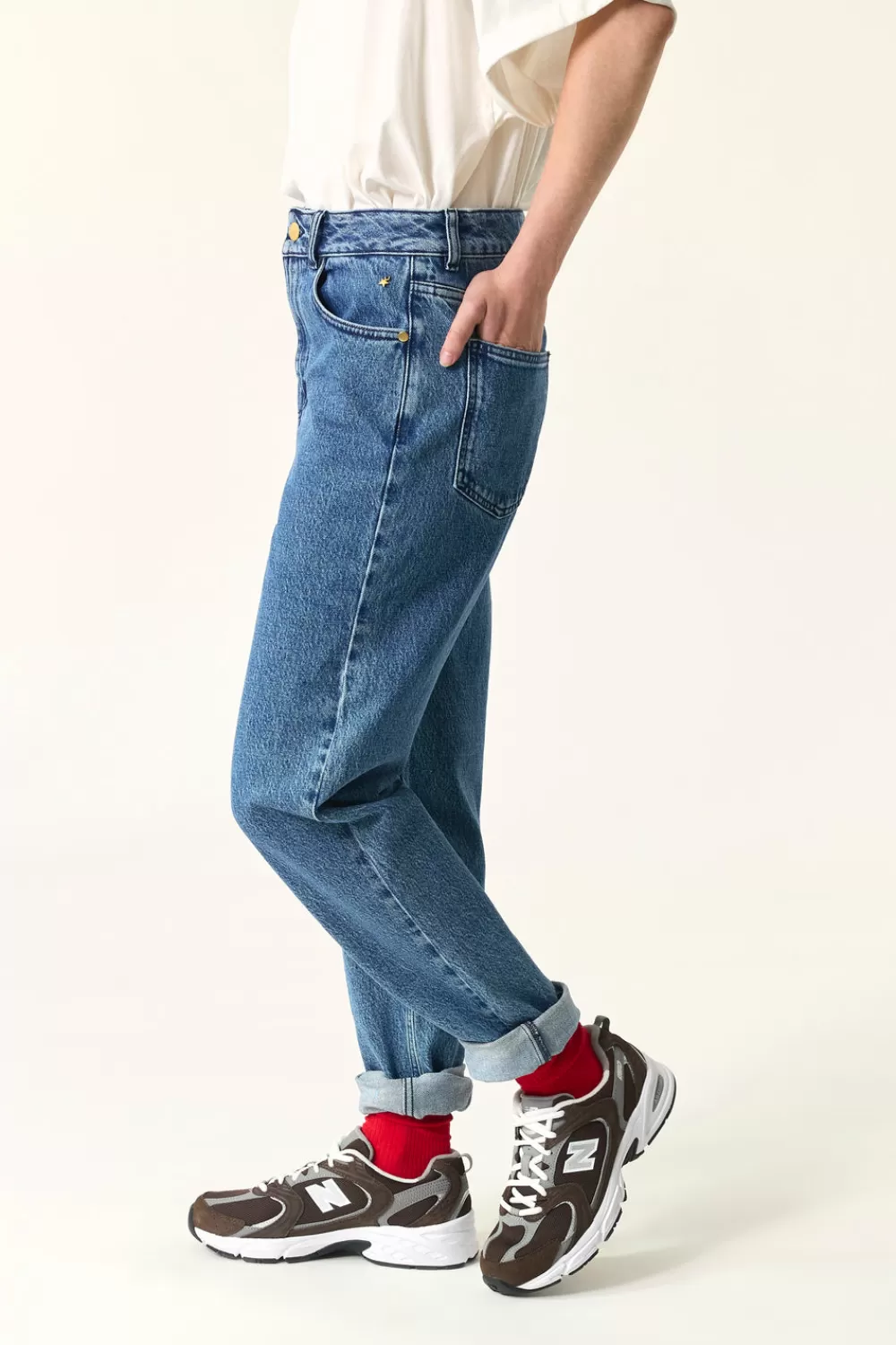 Des Petit Hauts Jean Louisette 1 | Denim | Pantalons & Combinaisons