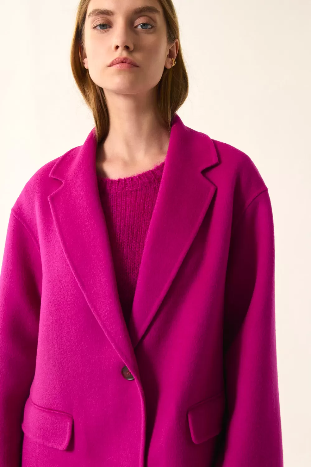 Des Petit Hauts Manteau Neron | Ensembles New | Vestes & Manteaux