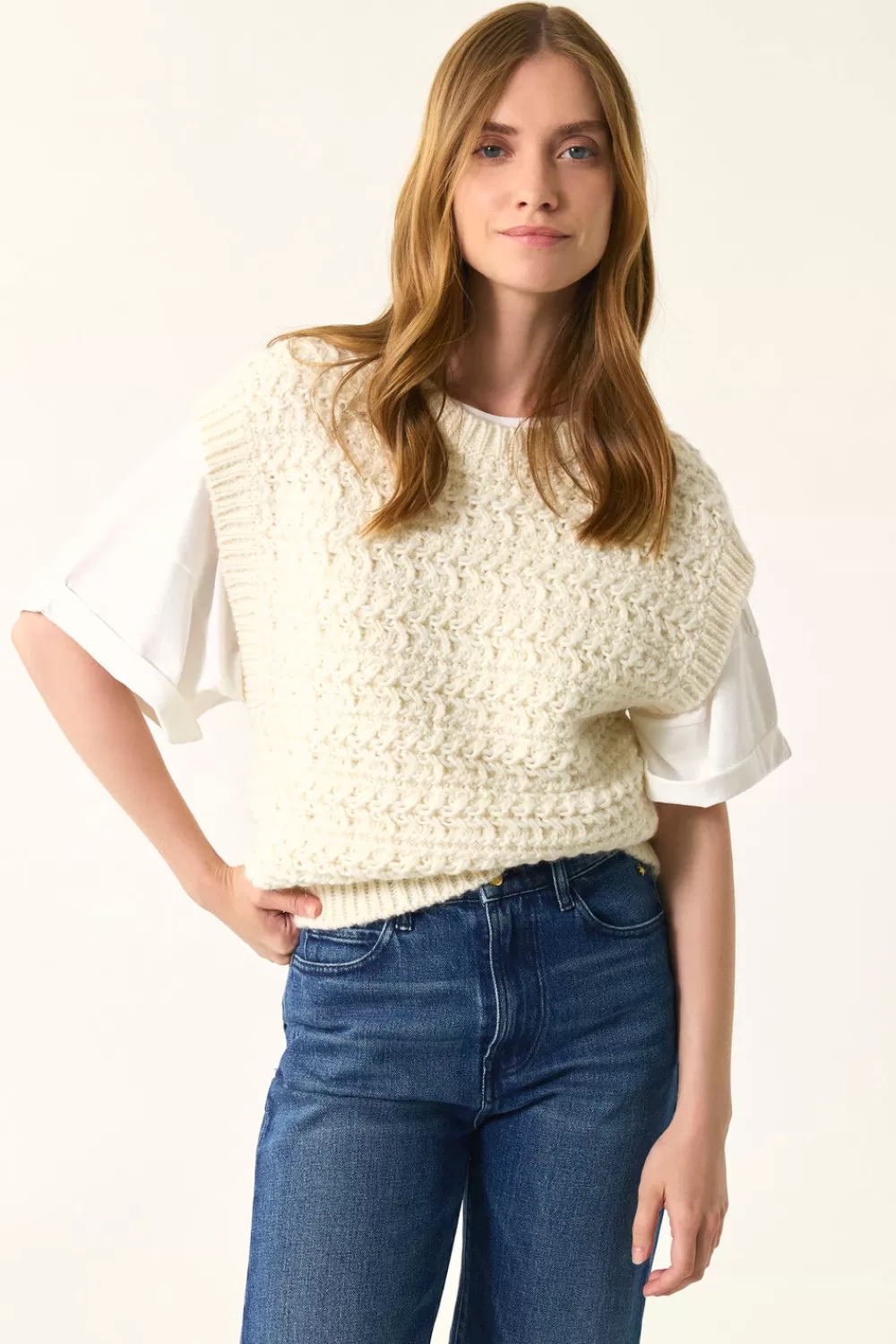 Des Petit Hauts Pull sans manches Astrid | Pulls & Gilets