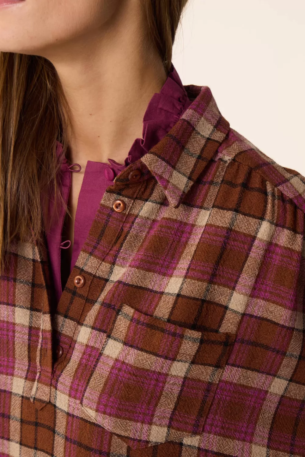 Des Petit Hauts Robe Violette | Robes & Jupes