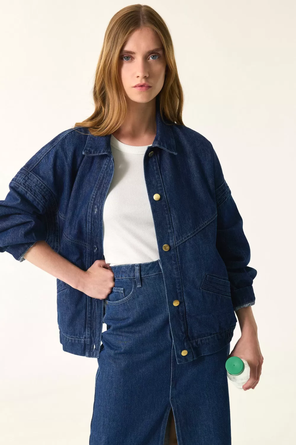 Des Petit Hauts Veste Loubia | Ensembles New | Denim