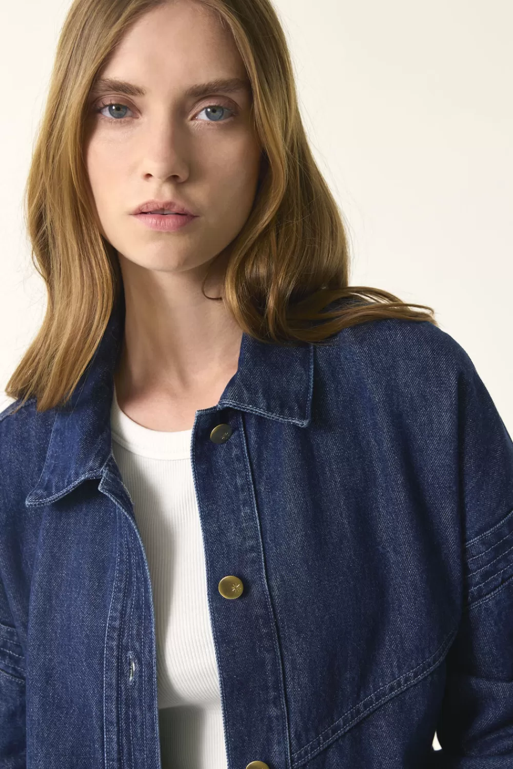Des Petit Hauts Veste Loubia | Ensembles New | Denim