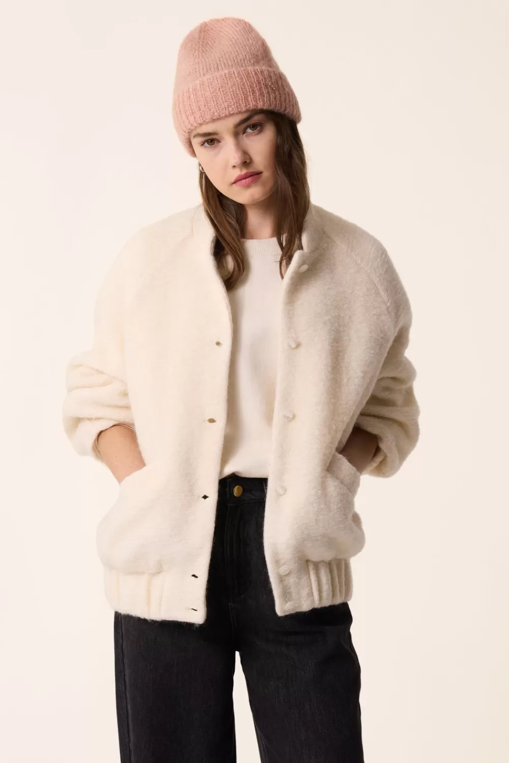 Des Petit Hauts Veste maille Hildou | Vestes & Manteaux
