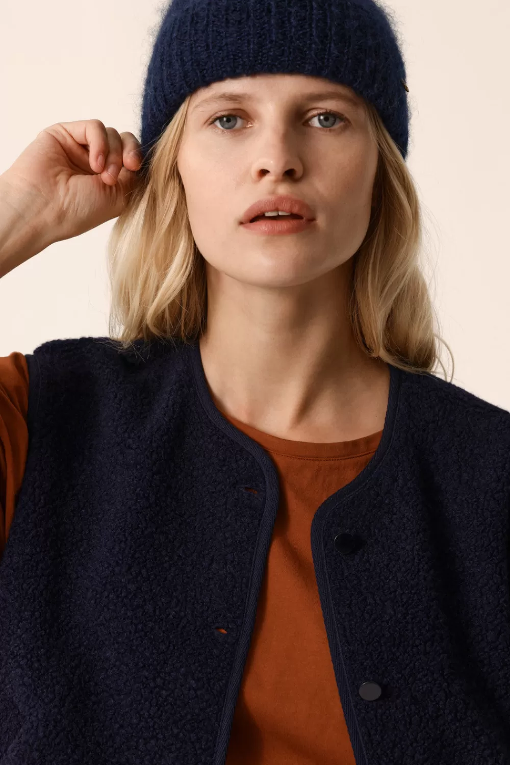 Des Petit Hauts Veste maille sans manches Zlata | Vestes & Manteaux