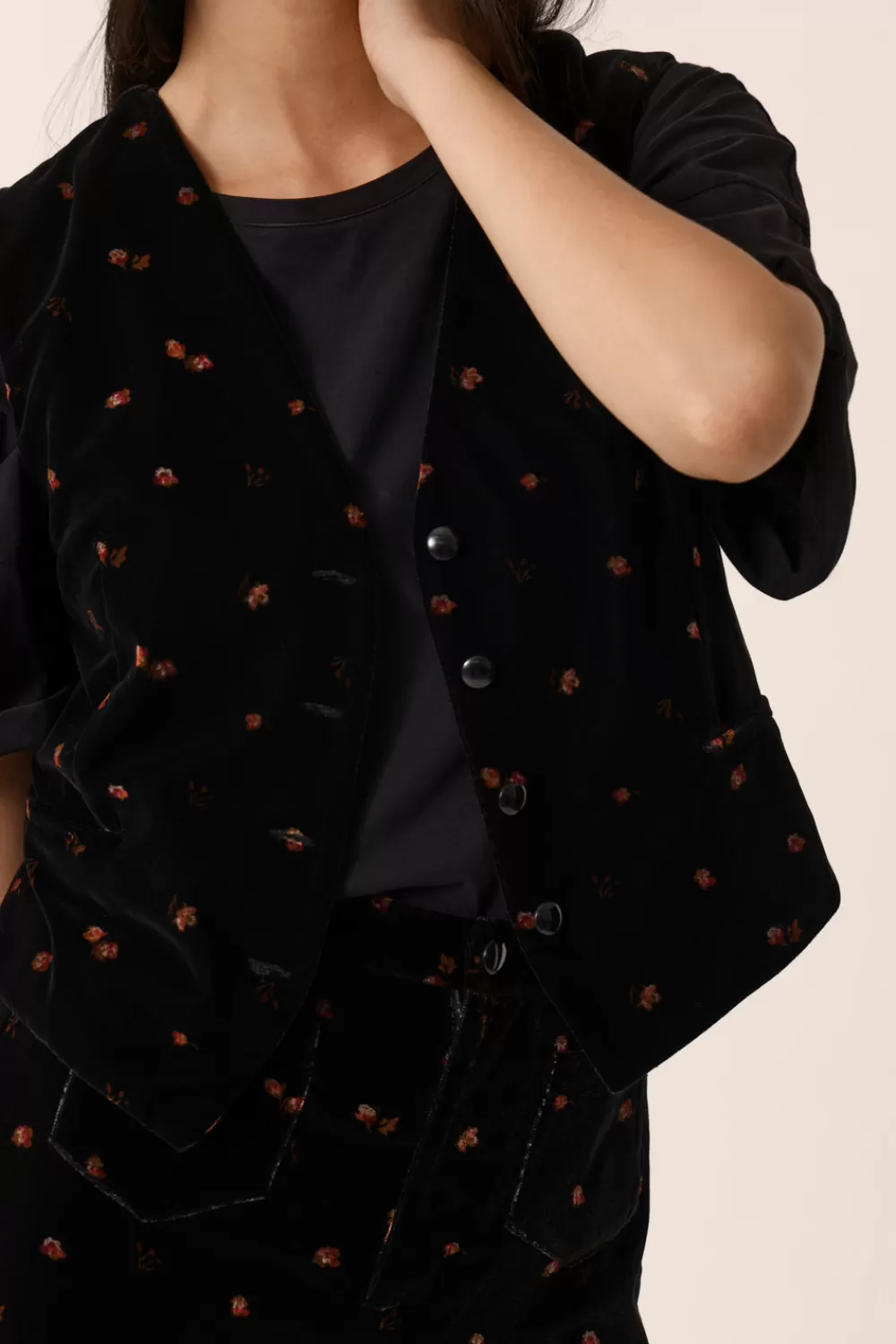 Des Petit Hauts Veste sans manches Timon | Ensembles New | Vestes & Manteaux